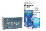 Biomedics 55 Evolution (6 φακοί) + ReNu MultiPlus 360 ml με θήκη 1590