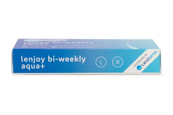 Lenjoy Bi-weekly Aqua+ (12 φακοί) + Solunate Multi-Purpose 400 ml με θήκη